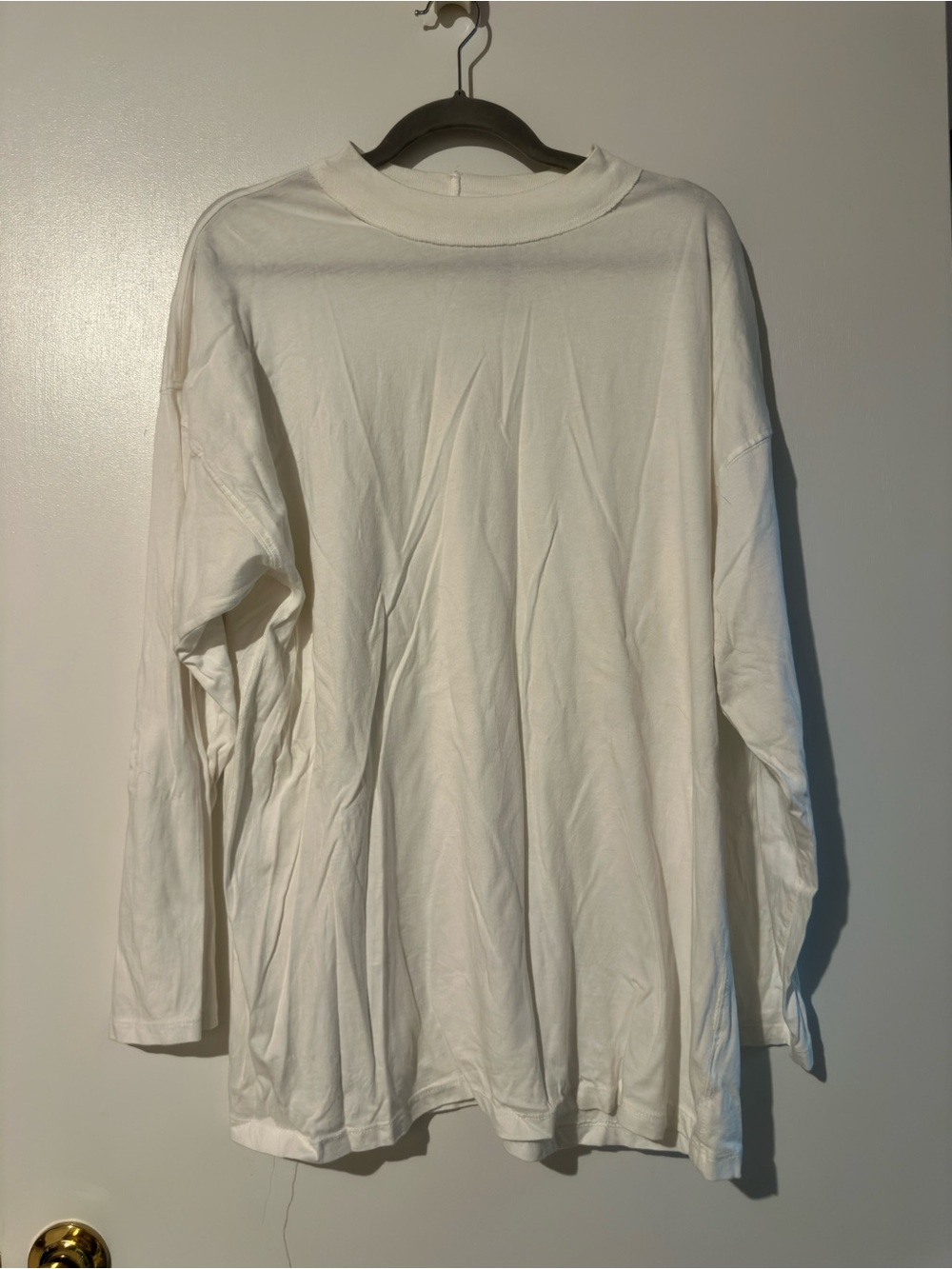 We The Free Men's Long-Sleeve Crewneck Shirt - White